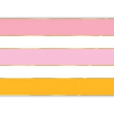 Paper Table Runner Cabana Stripe Pack of 4