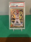 Mike Trout - 2022 Topps Gilded Collection Gold Etch Refractor /99 PSA 10