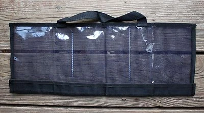 TACKLEWORKS 3 Pocket Daisy Chain Tackle Lure Bag 20 x 8 - Black