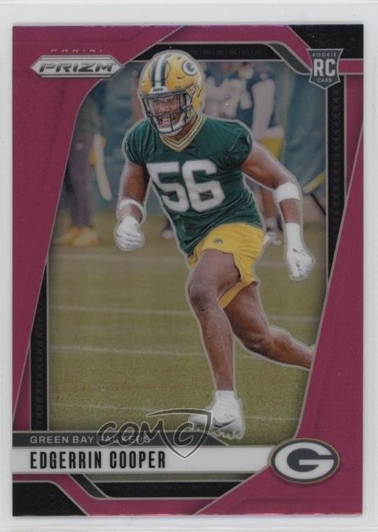 2024 Panini Prizm Rookies Pink Prizm Edgerrin Cooper #331 19lw