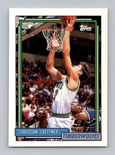 1992-93 Topps #334 Christian Laettner Near Mint or Better Rookie