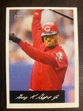 2002 Bowman HERITAGE KEN GRIFFEY JR NEAR MINT BASEBALL CARD REDS MARINERS