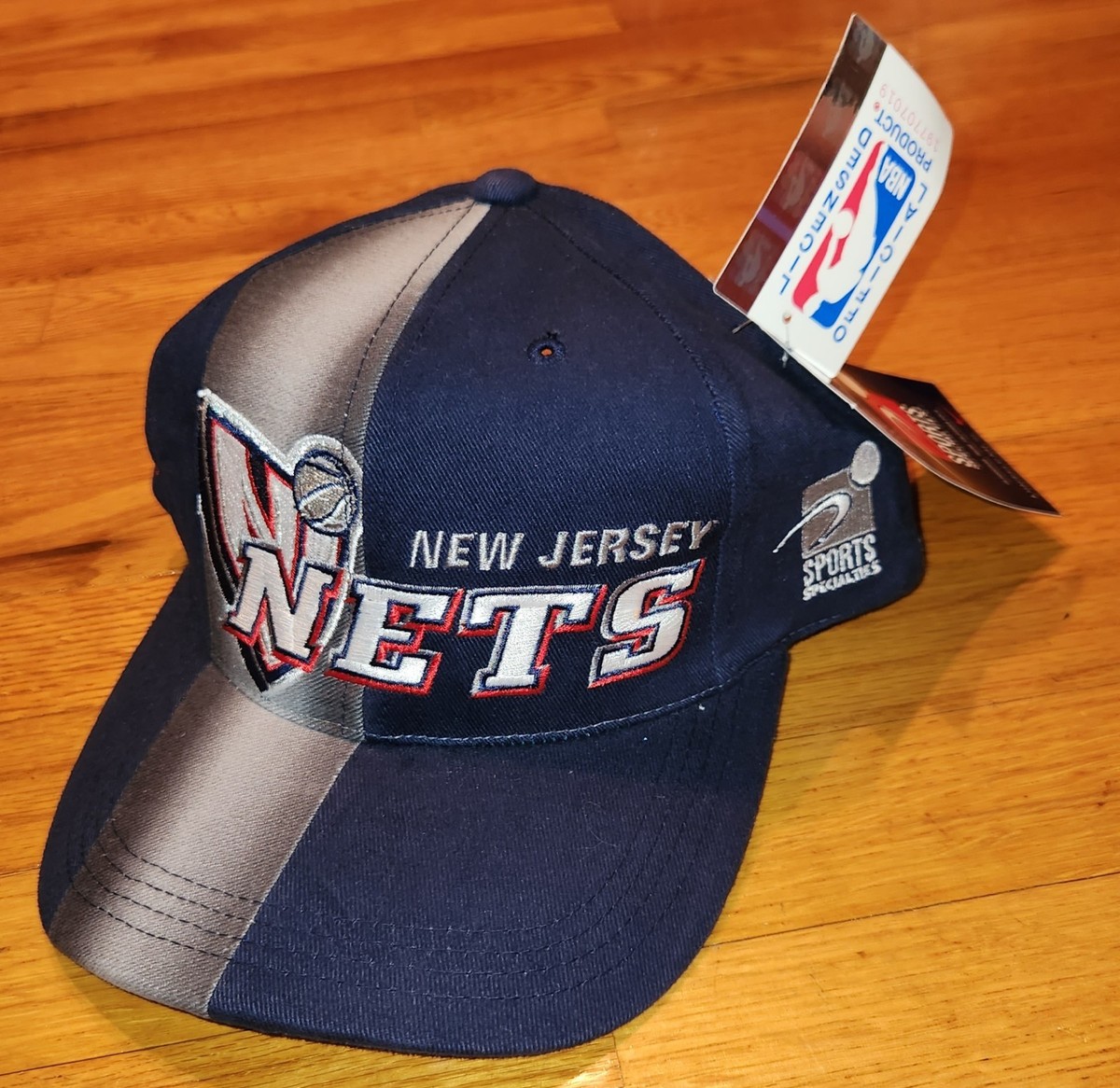 1997 DRAFT* Vintage Sports Specialties NEW JERSEY NETS Hat adult