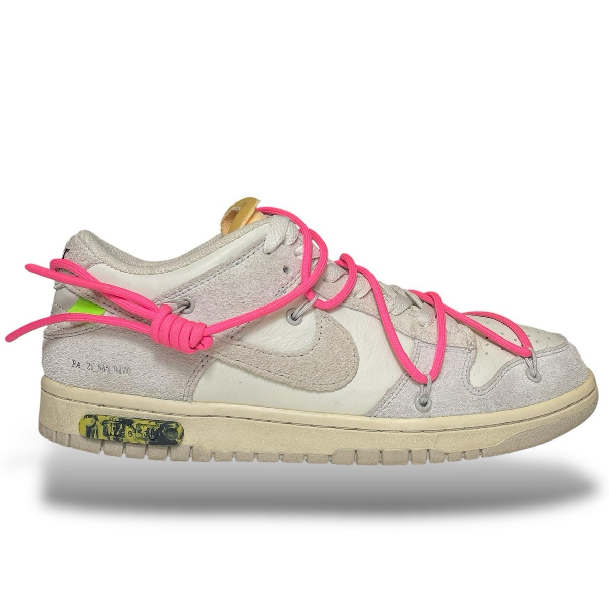 Nike Off-White x Dunk Low Lot 17 of 50 - Size UK 8 - Pre-Owned 