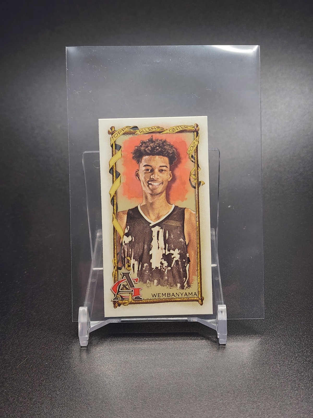 2023 Topps Allen & Ginter #271 Victor Wembanyama RC A&G Back Mini Spurs