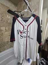 Vintage Champion Poker Stars XXL Uomo con bottoni