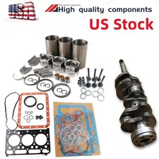 D1503  Overhaul Rebuild Kit Crankshaft For Kubota Engine Tractor L2900 L3000