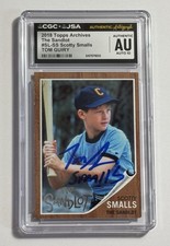 Tom Guiry Autograph Signed 2018 Topps Archives Sandlot Card “Smalls” CGC 10 Auto
