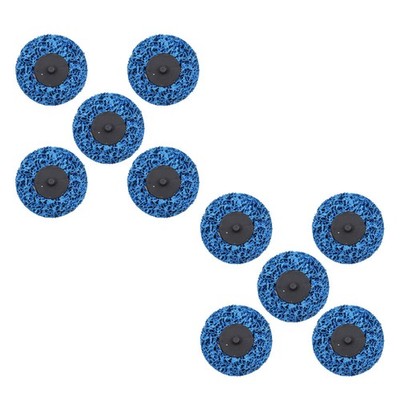 10 Pack High Quality 3 Inch Quick Change Easy Strip & Clean Discs For Paint Rust