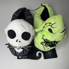 The Nightmare Before Christmas Oogie And Jack Glow In The Dark Slippers S: 9/10