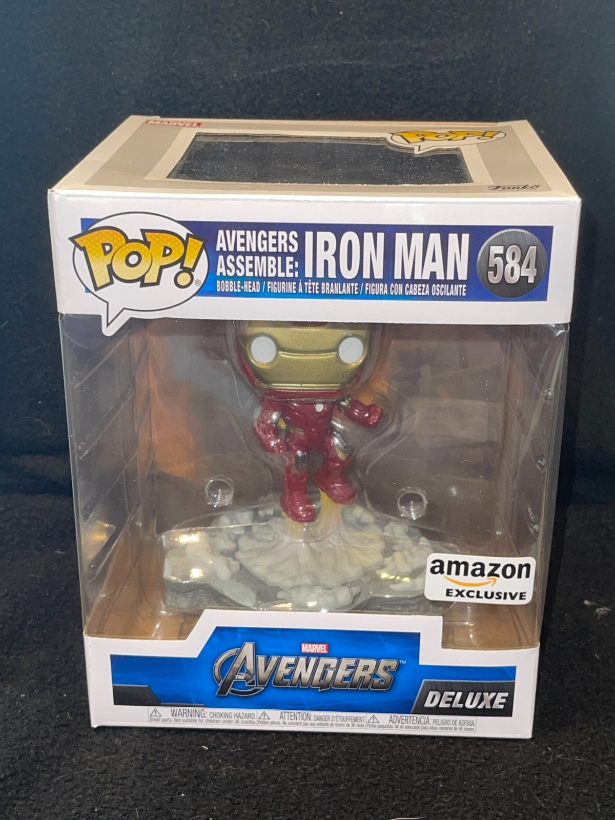 Pop! #584 - Avengers Assemble: Iron Man - Amazon Exclusive - Marvel Avengers