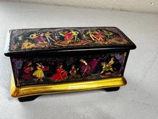 VTG 1991 Ardleigh Elliott & Sons Nutcracker Porcelain Music Box - Tchaikovskiy