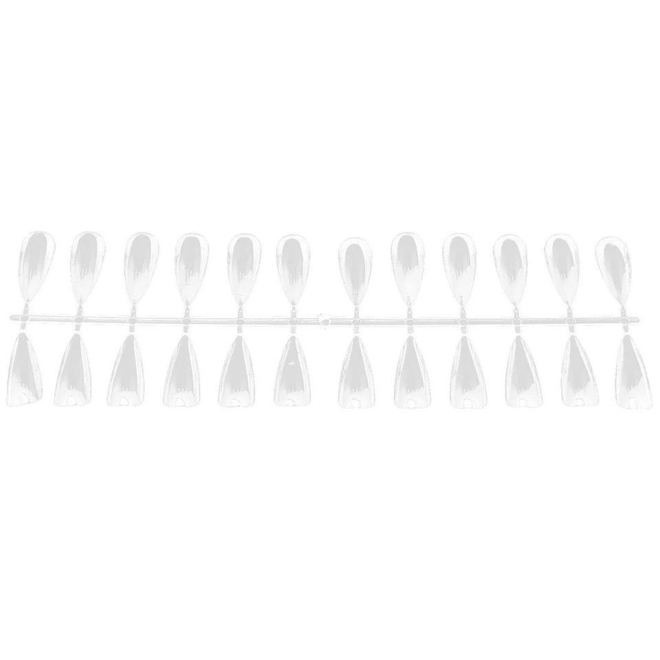 240pcs Nail Swatch Sticks Transparent Nail Art Polish Display Tips Manicure - Image 3 of 4