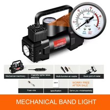 ✅ Mini Compressore MINICOMPRESSORE ad Aria Portatile per Auto - Nero✅ LEGGERO