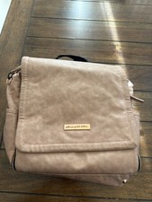 Petunia Pickle Bottom Boxy Backpack Diaper Bag Backpack Shoulder Leather Rose