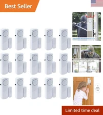 90DB Window & Door Alarms Kit - 15 Pack for Peace of Mind