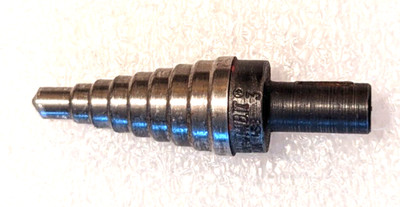 Klein Tools Step Drill UNIBIT 3 High Speed Steel Multi Hole Size - USA Made