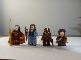 100% Lego Lord of the Rings: The Council of Elrond 79006 +Minifigs +Box +Manual