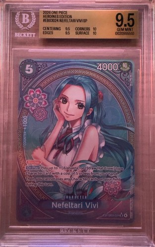 Nefeltari Vivi (SP Card) graded BGS 9.5 for sale on eBay