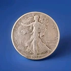 1938 D WALKING LIBERTY HALF DOLLAR low mintage