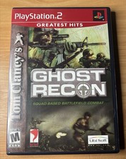 Ghost Recon Greatest Hits - Sony Playstation 2 PS2 Tested and Working