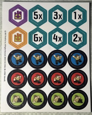 ThinkFun Code Master Action & Condition Tokens Replacement Piece Lot