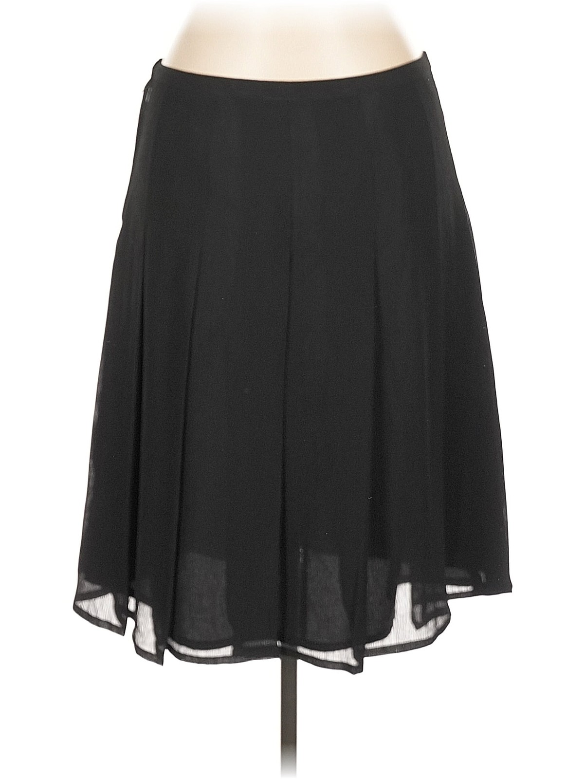 H&M Women Black Casual Skirt 12 thumbnail 2