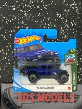 JEEP GLADIATOR 20 BLUE Hot Wheels 1:64 **COMBINE POSTAGE**