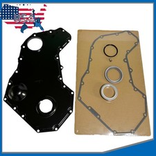 Pump Tin Cover W Gasket Front Seal 3918673 For 94-98 Cummins Dodge 12v 6bt 4bt