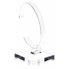 Plymor Clear Acrylic Watch Display Stand, 2" x 2" Square x 4" H