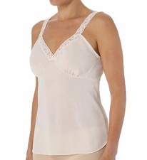 Shadowline Lingerie Lace Trim Camisole Ivory