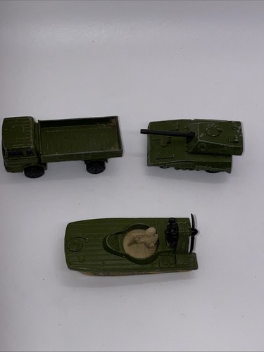 Konvolut 5 Vintage Military Hot Wheels & Matchbox (70er und 1980’er Jahre) - Bild 7 von 18