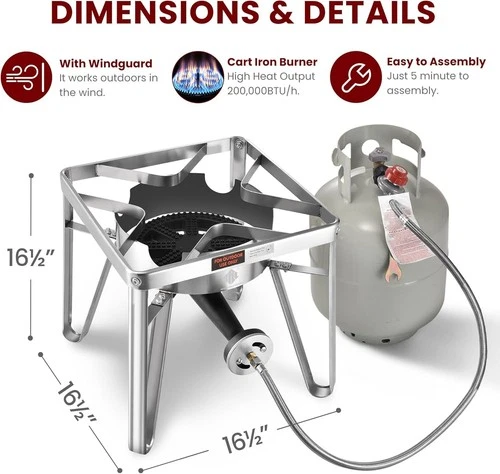 Arc Propane Burner - Thumbnail 5