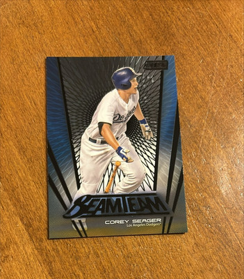 Corey Seager 2017 Topps Stadium Club Beam Team Black BT-CS Dodgers Rangers /99