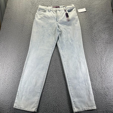 Gloria Vanderbilt Amanda Jeans Women's 12 Blue Cotton Denim Tapered Leg Stretch