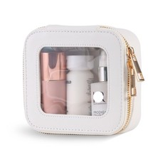 Mini Clear Makeup Bag Cosmetic Bags with Zipper,Travel Small Makeup Bag Organ...
