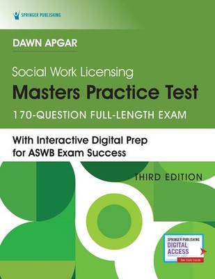Social Work Licensing Masters Practice Test, Third Edition: ASWB Full-length...