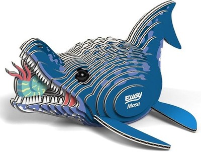 EUGY Mosasaurus # 062 (3D Cardboard Puzzle - Eco-Friendly) Brand New & Sealed