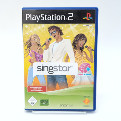 Sony Playstation 2 Singstar The Dome - Ohne Anl. - Sehr Guter Zustand