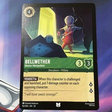Disney Lorcana Whispers in the Well Bellwether-Master Manipulator 82/204 NM