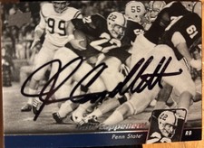 JOHN CAPPELLETTI PENN STATE HEISMAN TROPHY AUTOGRAPHED SIGNED 2011 UD LA RAMS