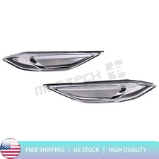 For 11-14 Porsche Cayenne 958 Euro Clear White-out Bumper Side Marker Light Pair For 11-14 Porsche Cayenne 958 Euro Clear White-out Bumper Side Marker Light Pair