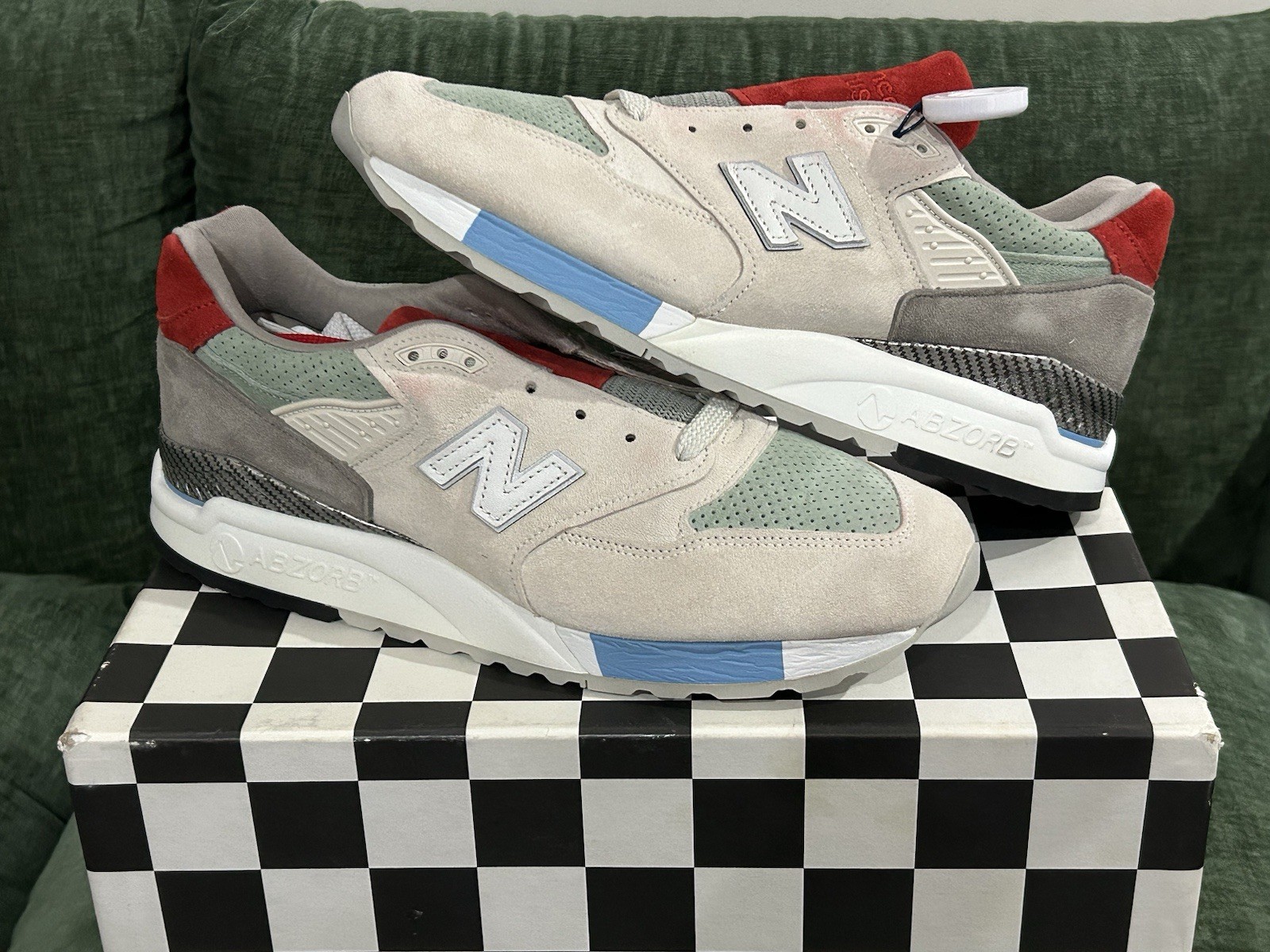 SAOLA New Balance 998 x Concepts Grand Tourer Special Box Taglia 10 5 DS Nuovo