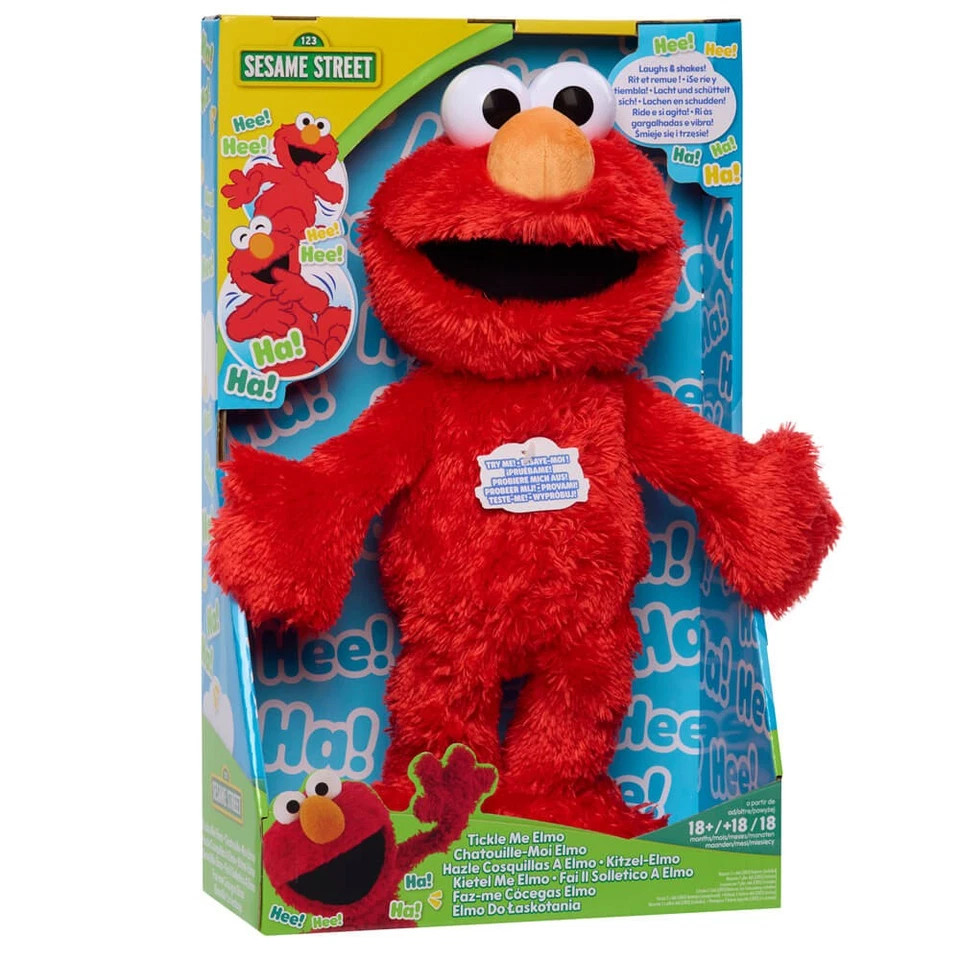 Sesame Street - Tickle Me Elmo, Animated Plush, 18 months+ - image 2 of 4