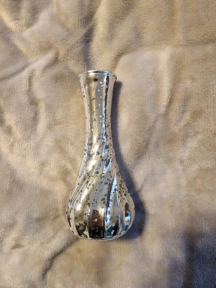 Jarrón de vidrio astillado Foto 2 de 3