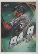 2019 Topps Fire Maximum Velocity Nelson Cruz #MV-5 6h5