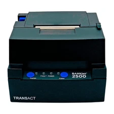 TransAct BANKjet 2500 Inkjet Teller Receipt Validation Printer USB No Adapter