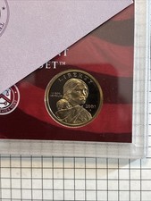 2001 S Sacagawea/Native American Dollar Deep Cameo Gem Proof FREE SHIPPING