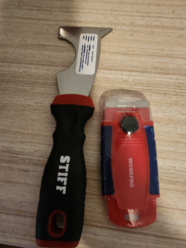 WORKPRO Razor Blade Scraper Tool And Stiff Scraper Tool