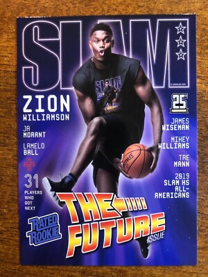 2020 ACEO Custom Zion Willamson Slam Rated Rookie RC!